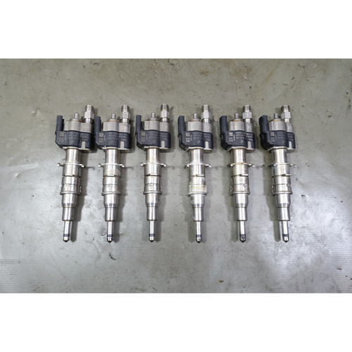 2007-2016 BMW E89 E90 N54 N63 N74 Direct Fuel Injector Set of 6 Index 12 OEM