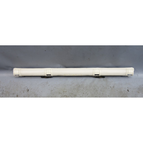 11-16 BMW F10 5-Series Rear Seat Bottom Strip Ivory White Napa Leather OEM