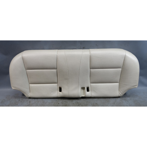 11-16 BMW F10 5-Series Rear Seat Bottom Cushion Ivory White Napa Leather OEM