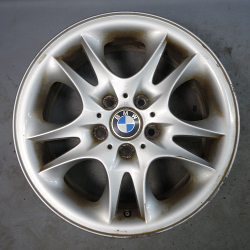 04-10 BMW E83 X3 17x8 Double Spoke Style 111 Factory Alloy Wheel 5x120 OEM