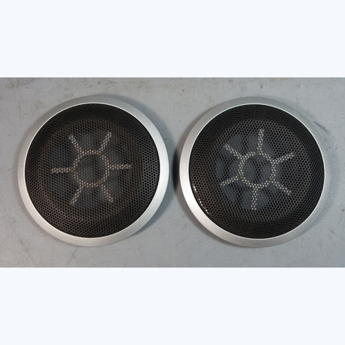 07-13 BMW E92 E93 3-Series 2dr Rear Seat Individual Speaker Cover Pair Trim OEM