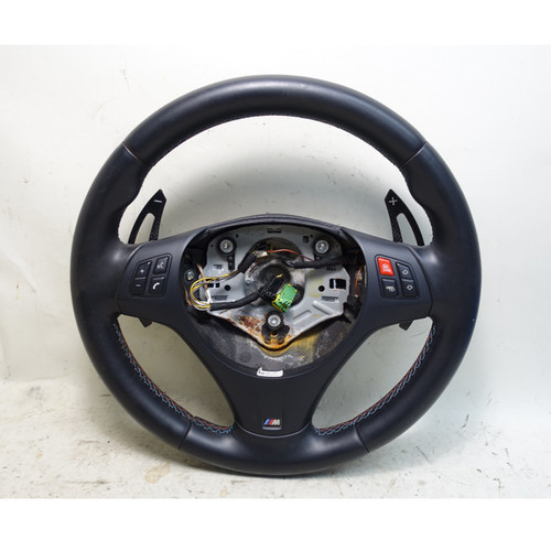 BMW E90 M3 E92 E93 M Sports Steering Wheel w/ Paddles DCT 2008-2013 Factory OEM