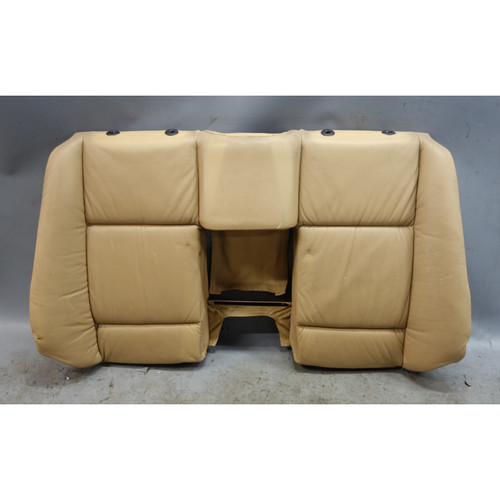 94-99 BMW E36 3-Series Convertible Rear Seat Backrest Sand Beige Leather OEM