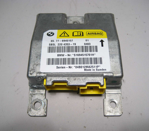 BMW Z4 Left B-Pillar SRS Sensor Module  OEM E85 E64 Convertible