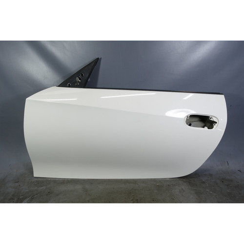 2003-2008 BMW E85 E85 Z4 Left Front Driver Door Shell Bare Alpine White 300 OEM