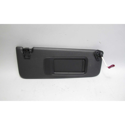 2009-2013 BMW E92 3-Series Coupe Right Front Passenger Sun Visor Black Vinyl
