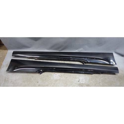 2007-2013 BMW E92 E93 3-Series 2dr M-Sport Side Skirts Rocker Panels Black OEM