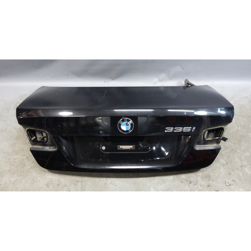 2009-2013 BMW E92 3-Series Coupe Rear Trunk Boot Deck Lid Jet Black Sapphire OEM