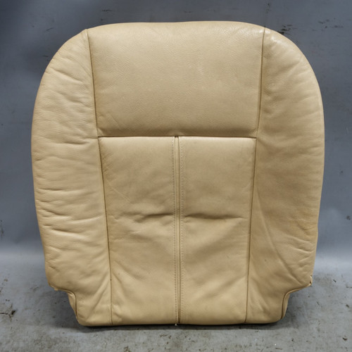 1999-2003 BMW E39 5-Series E38 Front Seat Bottom Cushion Pad Beige Leather OEM
