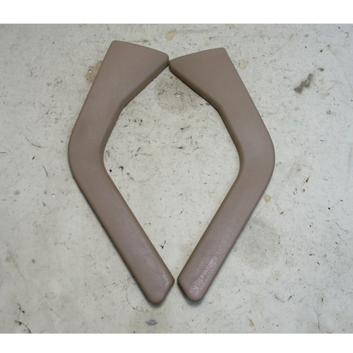 BMW Z3 Radster Coupe Center Console Side Trim Wing Pair Sand Beige 1996-2002 OEM