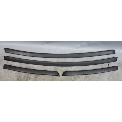 2008-2013 BMW E92 E93 M3 Interior Armrest Trim Set Carbon Structure Leather OEM
