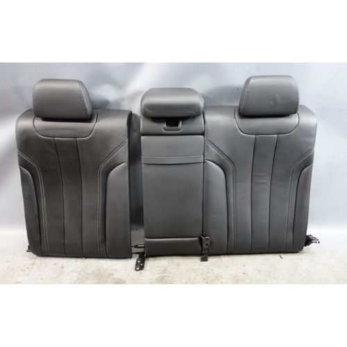 18-23 BMW F90 M5 Rear Seat Backrest Cushion Assembly Folding Black Leather OEM