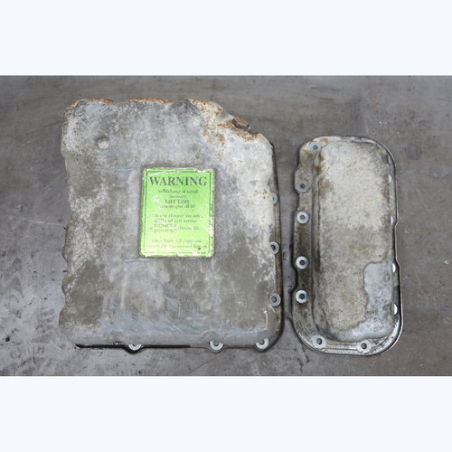 1991-2000 BMW E36 E34 Z3 E39 Automatic Tranmission Oil Pan Sump Pair OEM