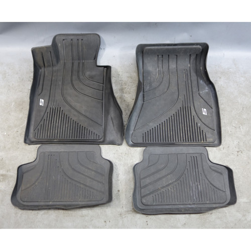 17-23 BMW G30 5-Series F90 M5 Factory All Weather Rubber Floor Mat Set OEM
