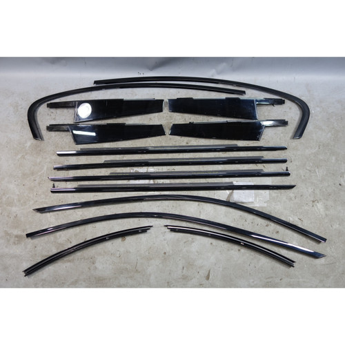 17-23 BMW G30 5-Series F90 Exterior Trim High Gloss Shadowline Retrofit Black OE