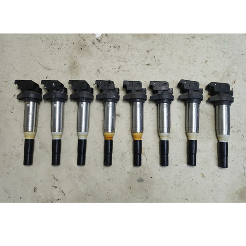 16-25 BMW G30 F10 550i F90 M5 750i M8 X5M N63 S63 Ignition Coil Set of 8 OEM