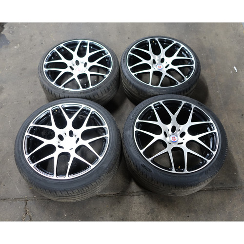 HRE P40 Wheels 20" w/ Tires 20x9 20x10.5 E9x M3 F8x M4 5x120 Genuine