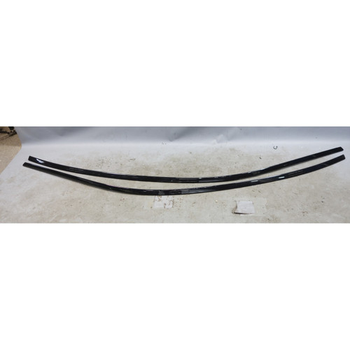 17-23 BMW G30 F90 5-Series Roof Arch Exterior Trim Pair for Slick Top Black OEM
