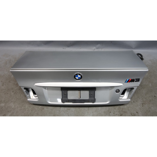 2000-2006 BMW E46 3-Series Coupe Rear Trunk Boot Deck Lid Silver w/ Spoiler OEM