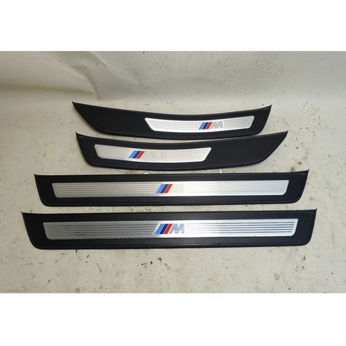 BMW F10 5-Series Sedan M Door Sill Entrance Trim Set 2011-2016 OEM