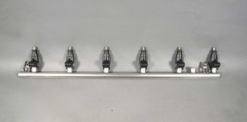BMW S54 3.2L 6-Cylinder ///M Fuel Rail w Injectors 2001-2008 E46 M3 Z3 Z4 OEM