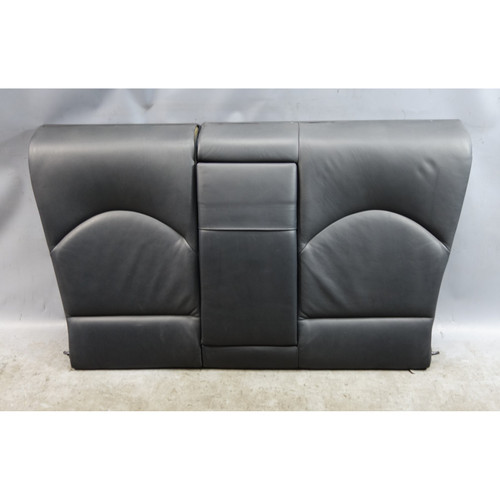 2000-2006 BMW E46 3-Series Coupe Folding Rear Seat Backrest Black Nappa Leather