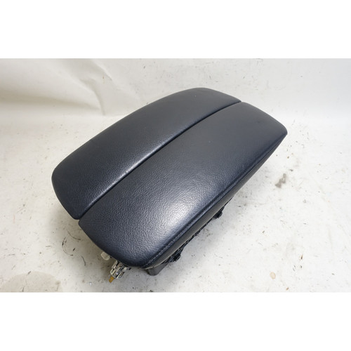 BMW E70 E71 X5 X6 Front Center Console Armrest Black Leather 2007-2014 OEM