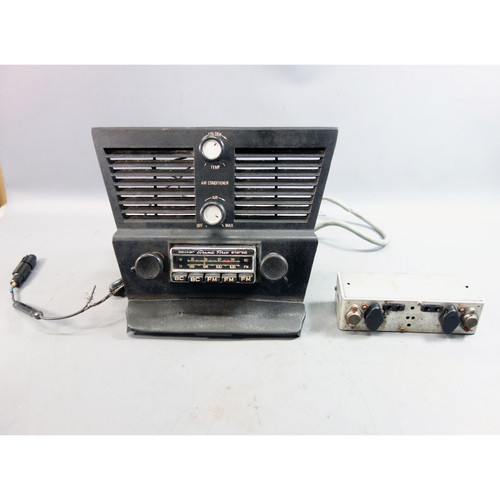 1969-1976 BMW E3 Becker Grand Prix Radio Amplifier and Center Console FOR PARTS