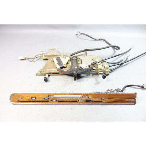 1969-1976 BMW E3 Sedan Climate Control Assembly W/ Faceplate OEM