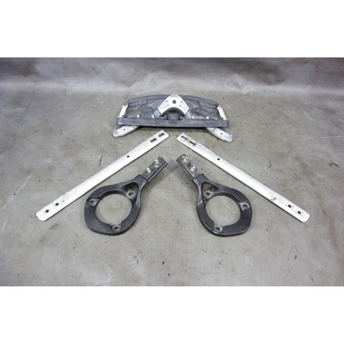2008-2013 BMW E90 M3 Factory Front Strut Tower Fire Wall Brace Set OEM