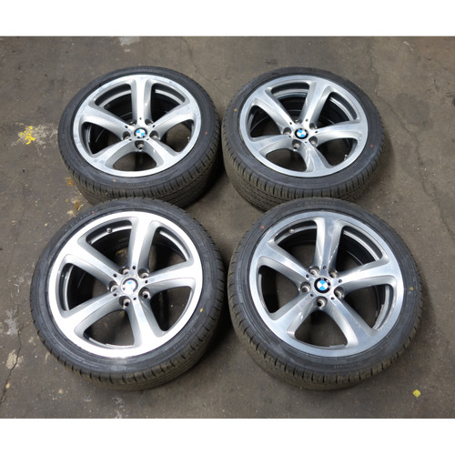 06-10 BMW E63 E64 6-Series 19" Staggered Style 249 Wheel Rim Set w/ Tires OEM