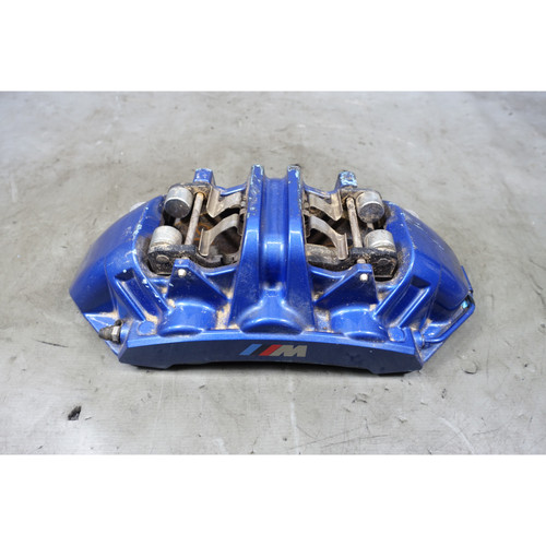 21-25 BMW F90 M5 M8 G80 M3 Left Front 6-Piston Brake Caliper Blue OEM