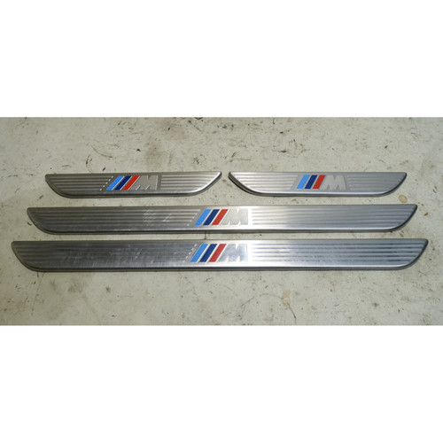 2007-2014 BMW E70 X5 E71 X6 Factory ///M Door Sill Entry Trim Cover Set OEM