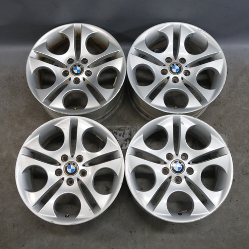 BMW Z4 Style 107 Staggered 18x8 18x8.5 Wheel Set Ellipsoid Rims 5x120 OEM 03-08