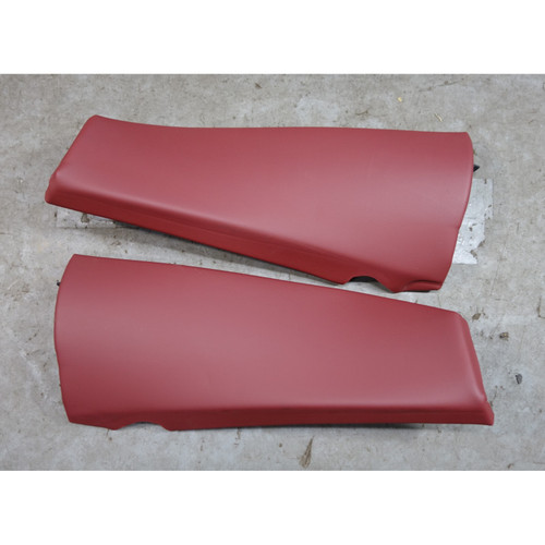 19-25 BMW G02 X4 Rear Seat Side Bolster Cushion Pair Tacora Red OEM
