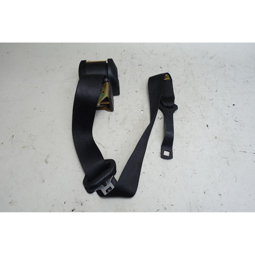 BMW E30 Sedan Right Front Passenger Upper Seat Belt Black 1985-1991 OEM