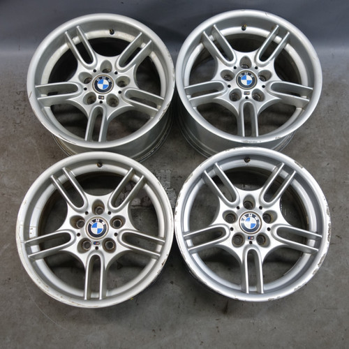 BMW E39 5-Series 17" M-Sport Style 66 Alloy Wheels Rim Set of 4 OEM 1997-2003