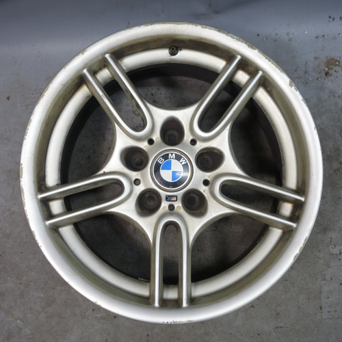 Damaged BMW E39 5-Series Style 66 Wheel 17x8 M Sport Front Rim OEM 1997-2003