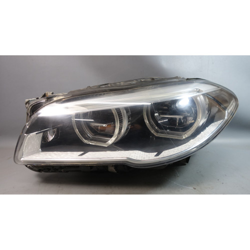 14-16 BMW F10 5-Series LCI Left LED Adaptive Headlight European Spec LHD OEM
