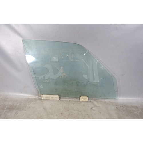 Damaged BMW E30 Late Right Front Passenger Window Glass OEM 1988-1991