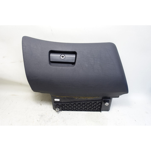 1997-2003 BMW E39 5-Series Sedan Right Front Glove Box Door w Latch Black Vinyl
