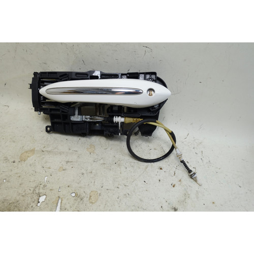 BMW F10 5-Series Left Front Driver Exterior Door Handle Alpine White 300 OEM