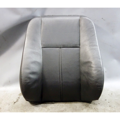 99-03 BMW E39 5-Series E38 Front Sports Seat Backrest Cushion Black Leather OEM