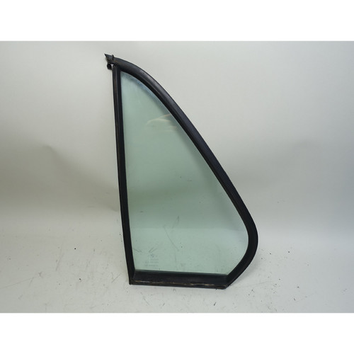 1985-1991 BMW E30 3-Series Sedan Left Rear Quarter Window Glass Pane w Seal OEM