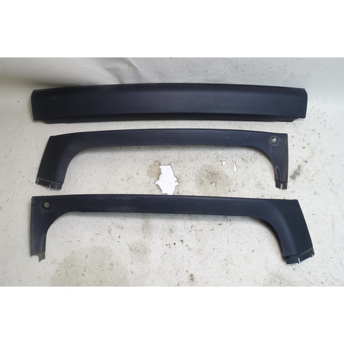 Damaged BMW E39 Touring Wagon Rear Hatch Exterior Bezel Trim Set OEM 1999-2003