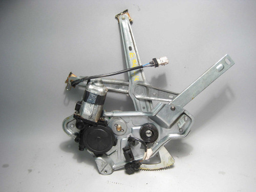 1989-1995 BMW E34 5-Series Left Rear Window Regulator Lifter with Motor USED OEM