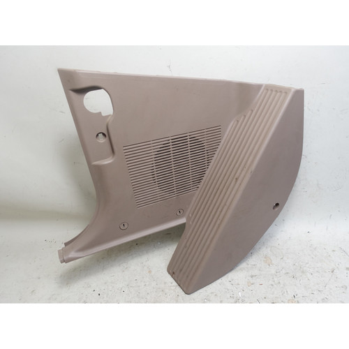 BMW E34 5-Series Left Front Driver Kick Panel Dead Pedal Parchment OEM 1991-1995