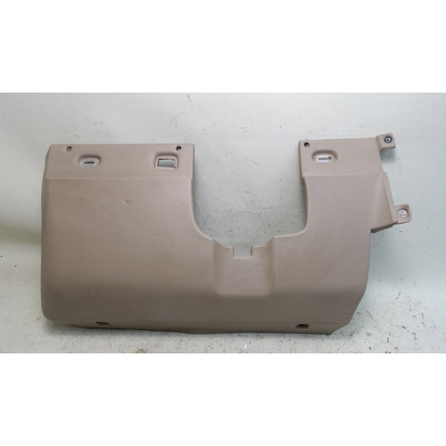 1991-1995 BMW E34 Sedan Left Driver's Lower Dash Knee Bolster Panel Parchment