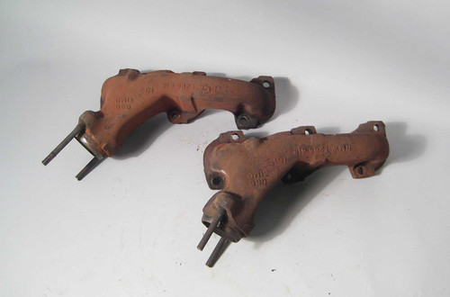 BMW E34 535i E32 735i 3.5L M30 Factory Exhaust Manifold Pair 1988-1993 USED OEM