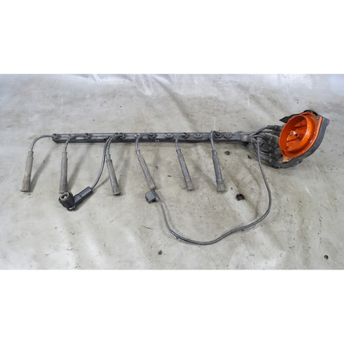 BMW E34 535i E32 735i M30B35 Beru Ignition Wire Set w Bosch Distributor Cap OEM